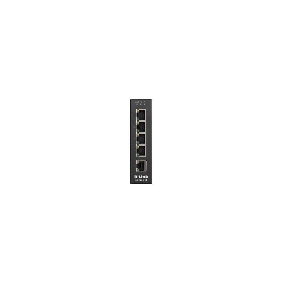 D-Link DIS-100G-5W 5 Ports Ethernet Switch 2 Layer Supported Twisted Pair D DIS-100G-5W