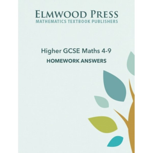 Higher GCSE Maths 49 Homework Answers by Michael White