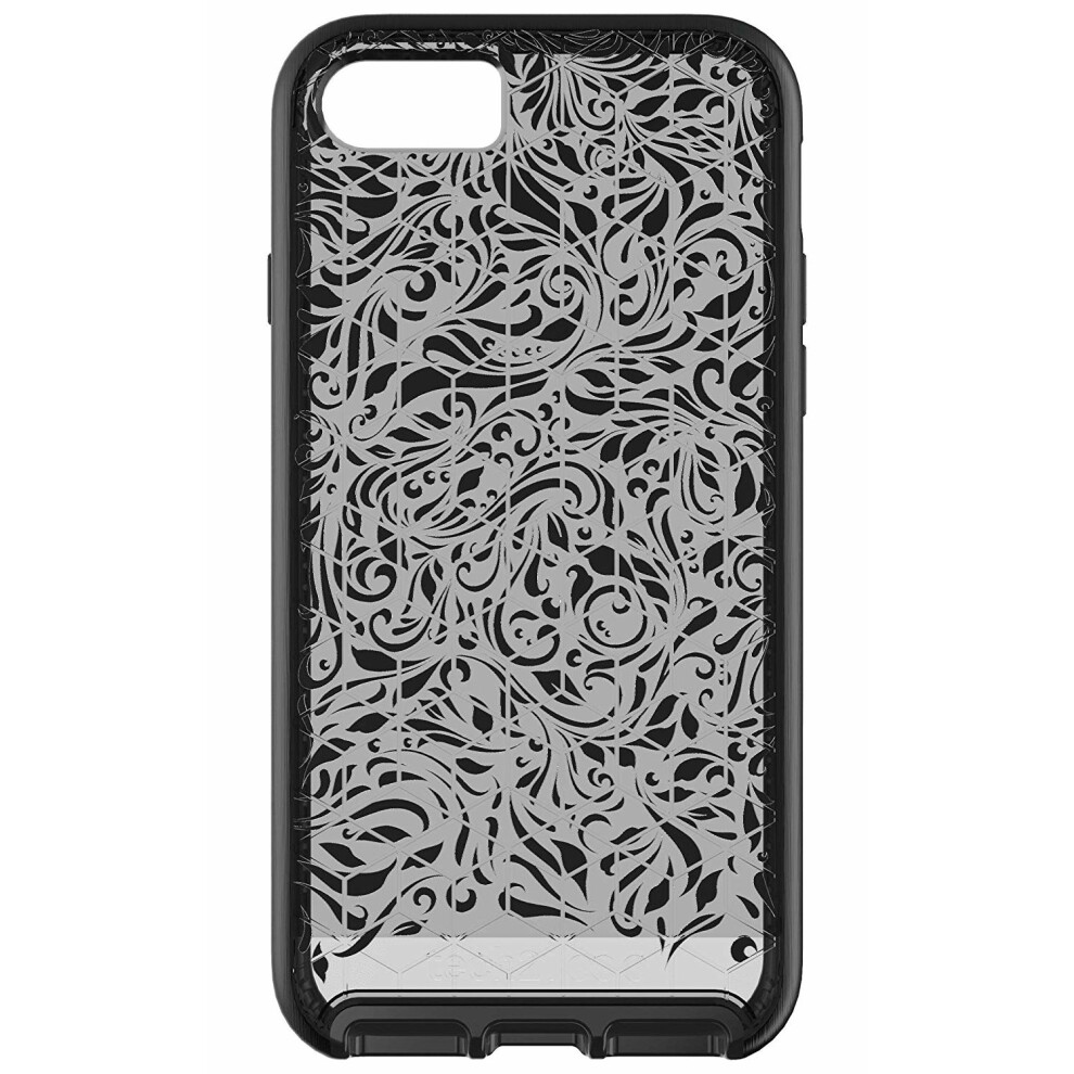 Tech21 Evo Elite Lace Edition Protective Case Cover For iPhone 6 / 6S / 7 / 8 Brushed Black