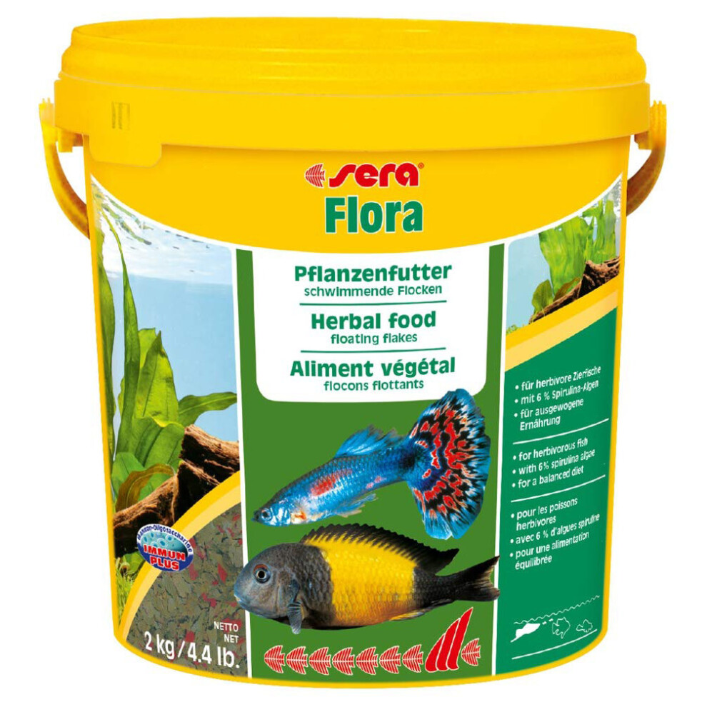 Sera Flora - green flakes - Inhalt 2 kg / 10 Liter