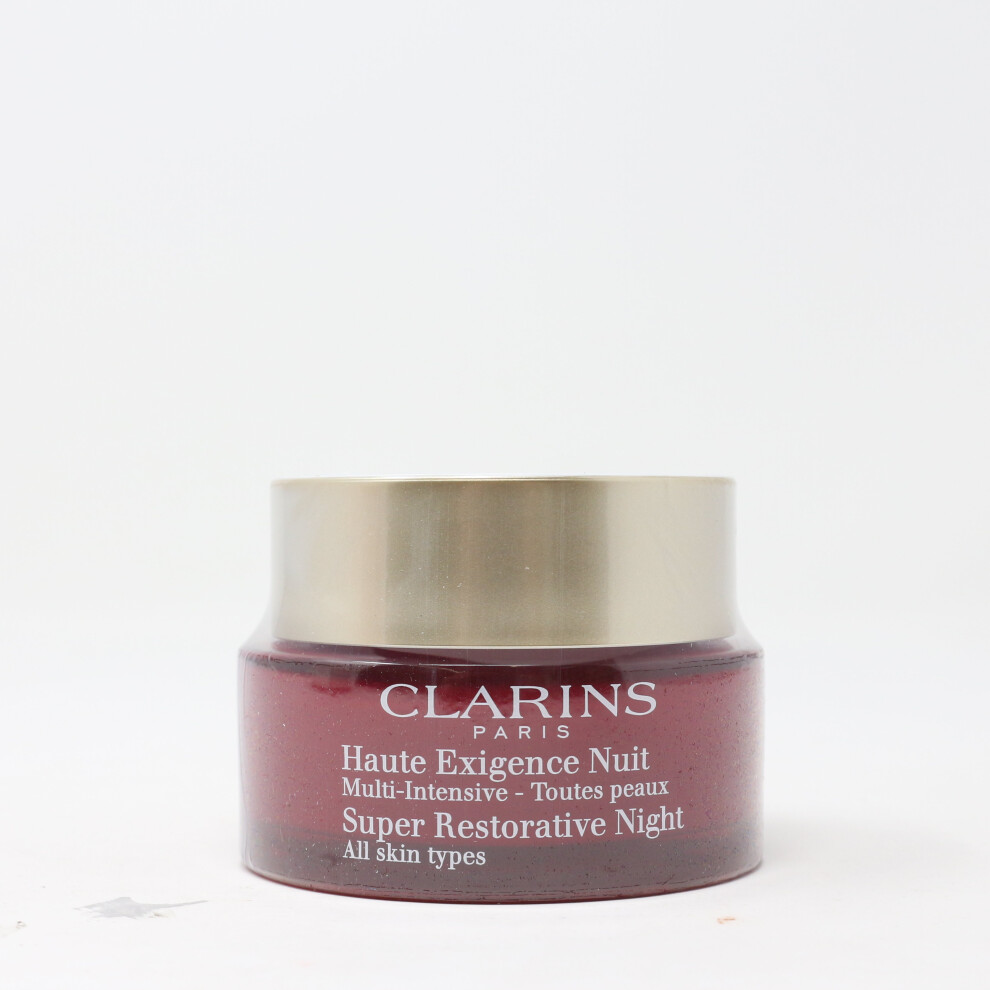 Clarins Super Restorative Night 50Ml - All Skin Types - Restorative Night Repair Cream