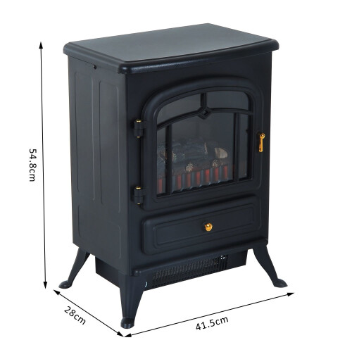 Homcom Homcom Freestanding Electric Fire | Electric Log Burner 1