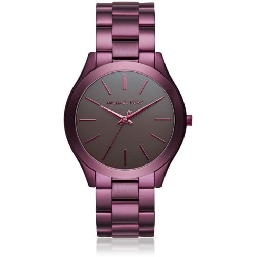 Michael kors watch purple face hotsell