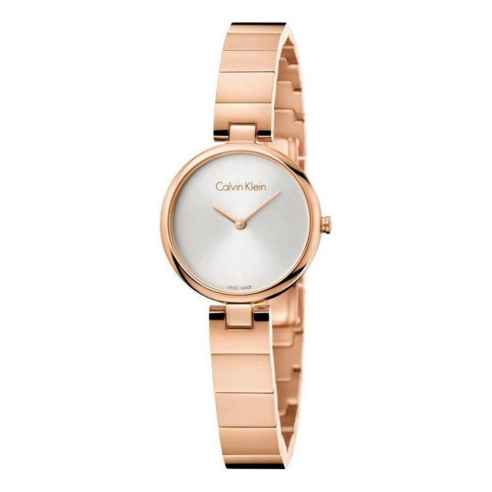 Calvin Klein K8g23646 Women's Analogue Quartz Watch Uk Seller Warranty Silver