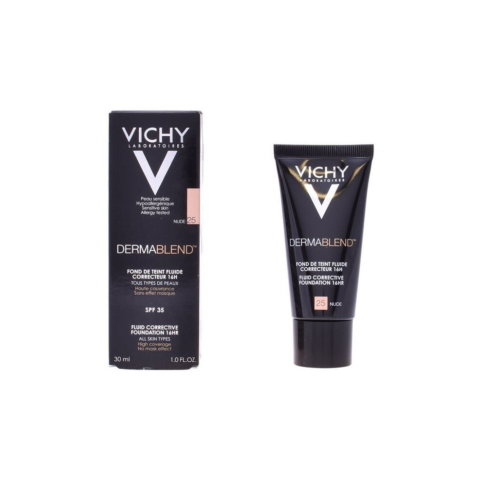 Fluid Foundation Make-up Dermablend Vichy Spf 35 30 Ml