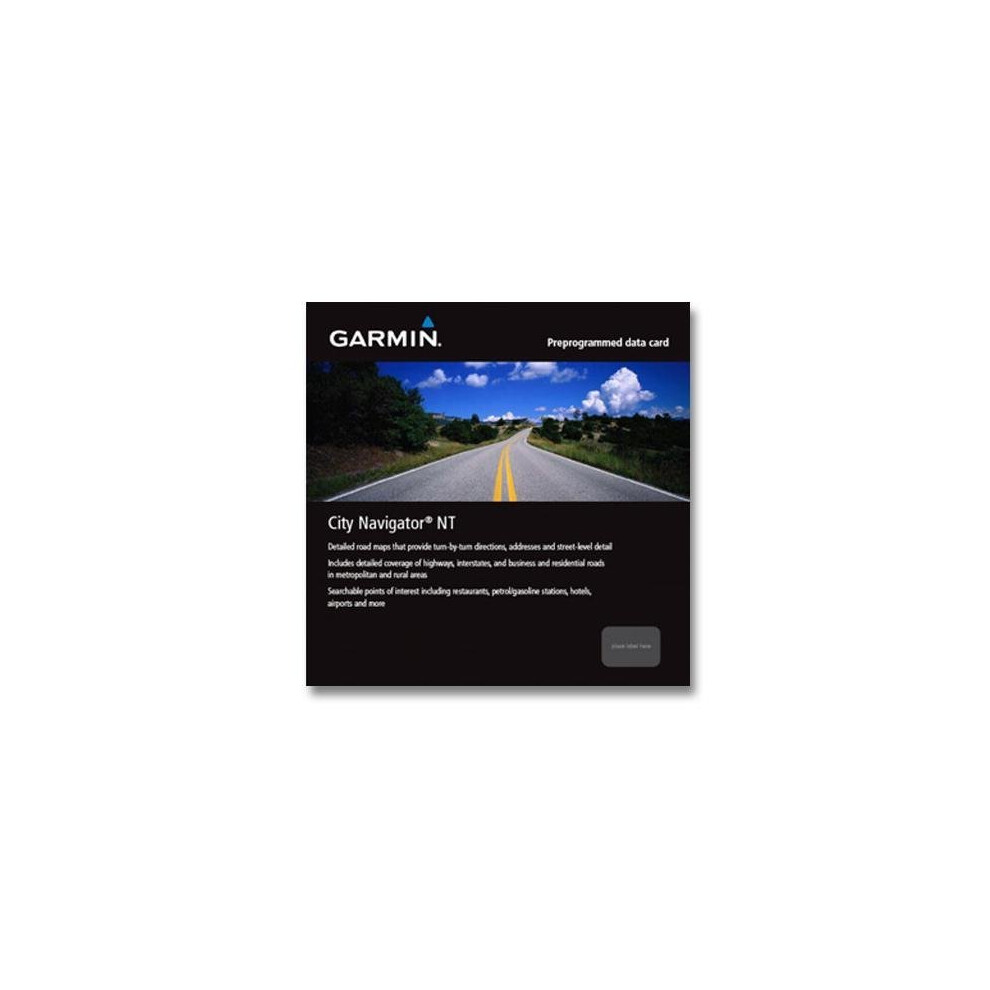 Garmin Micro SD/SD Card Middle East + Northern Africa