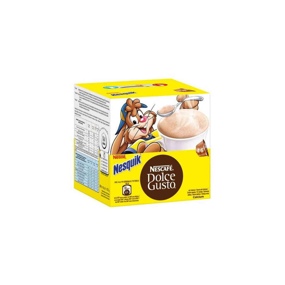 Coffee Capsules NescafÃ© Dolce Gusto 62183 Nesquik (16 uds)