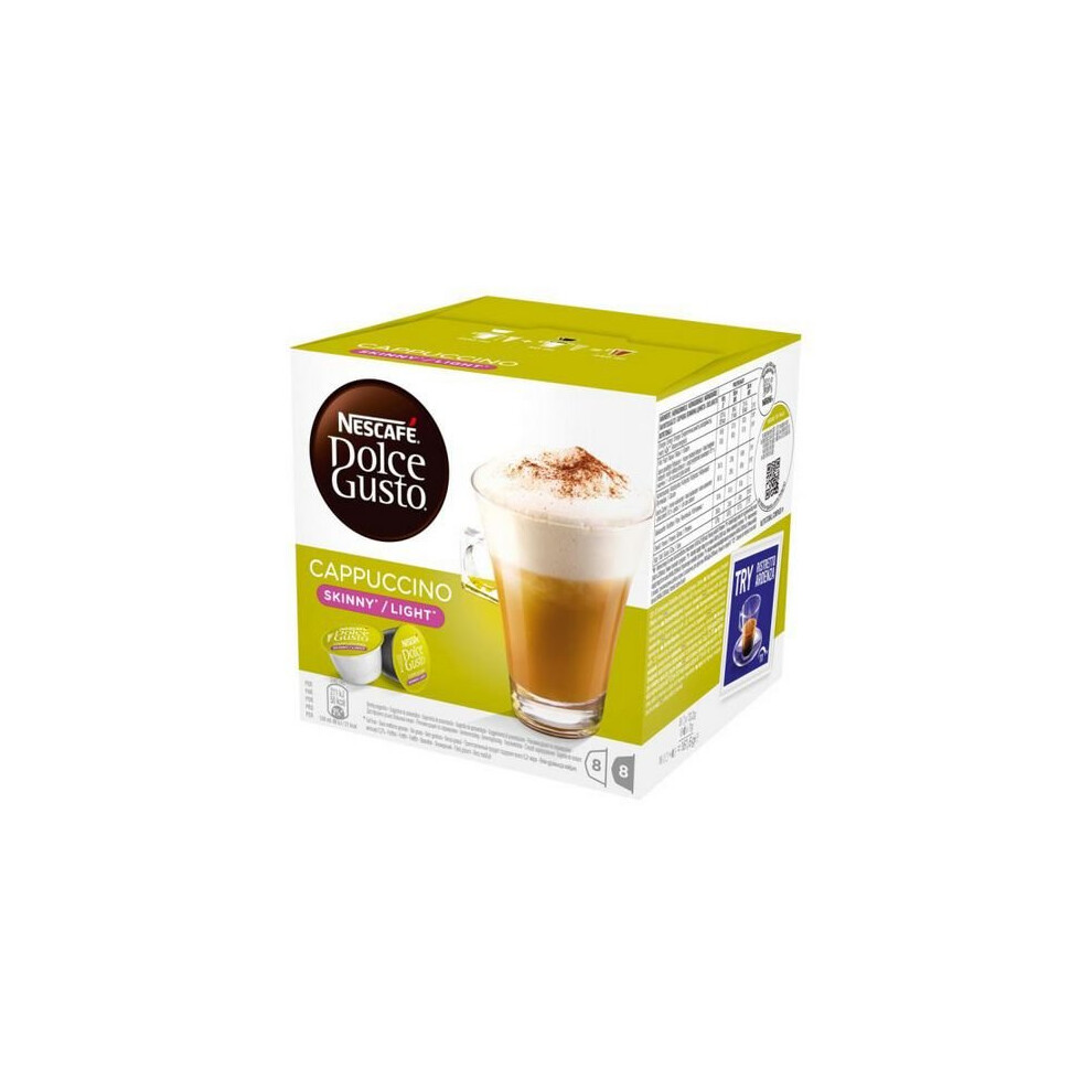 Coffee Capsules NescafÃ© Dolce Gusto 87377 Cappuccino Light (16 uds)