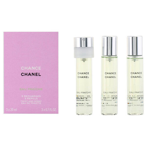 Chanel Women's Perfume Set Chance Eau Fraiche Chanel (3 pcs)