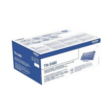 BROTHER TN3480 tonercartridge met hoge opbrengst - Zwart