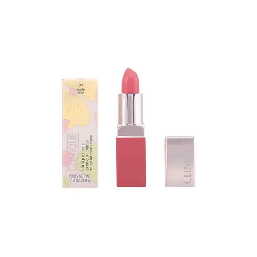Clinique Pop Lip Color + Primer - 01 Nude Pop