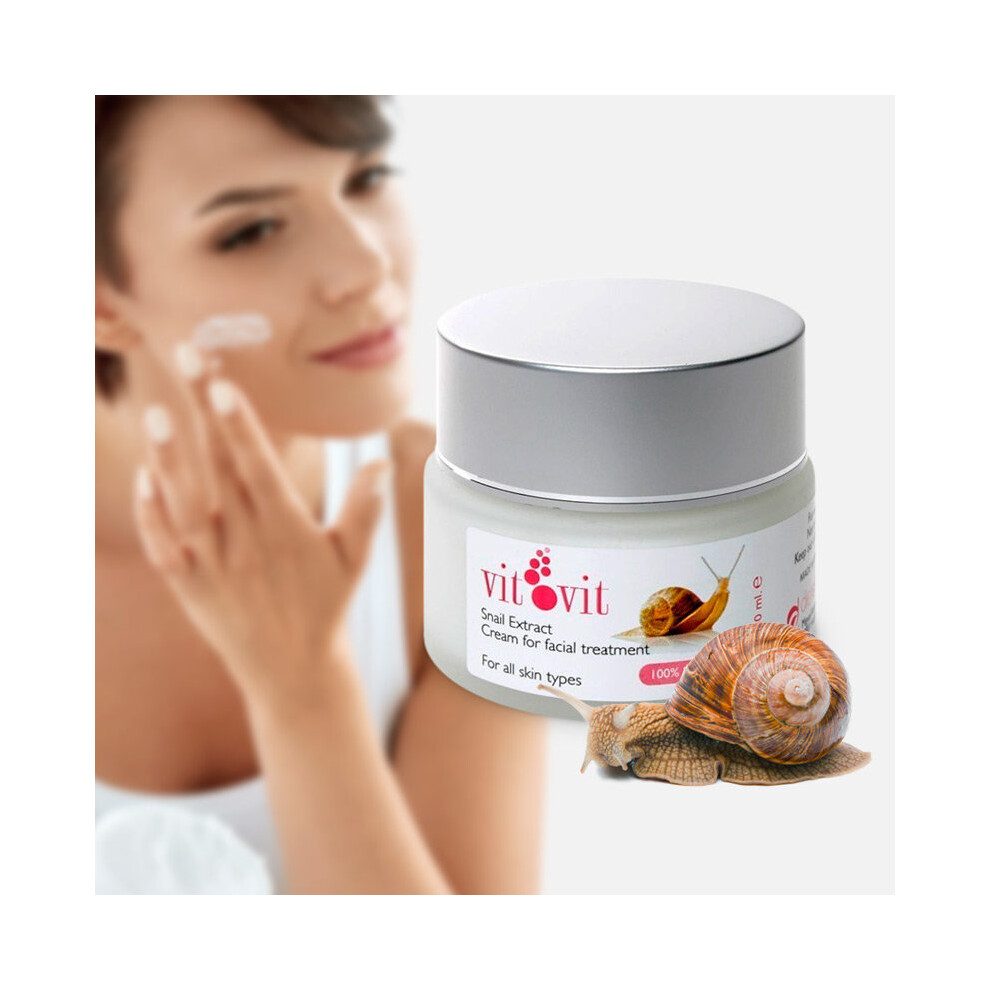 Diet Esthetic Cream Snail Slime Anti Wrinkle 50Ml
