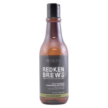 Redken Brews Dagelijkse Shampoo Voor Mannen | Lichtgewicht Hydratatie Haarreiniger | Voor Alle Haartypes