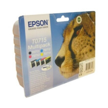 Epson T0715 Cheetah kleuren cartridges