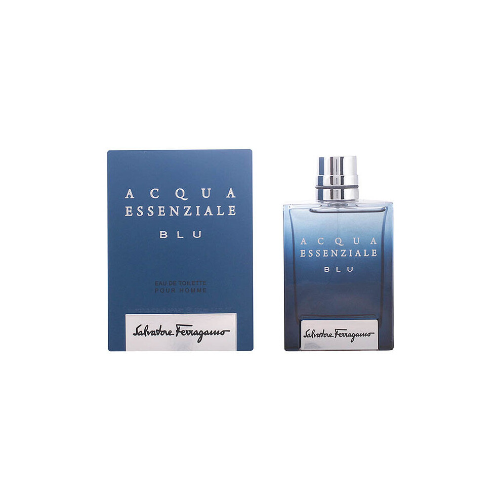 Salvatore Ferragamo Men's Perfume Acqua Essenziale Blu Edt