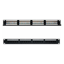 Patch Panel - NANOCABLE - 10.21.3124 - 24 Puertos - UTP Categoría 6 - 19" RJ45 Negro