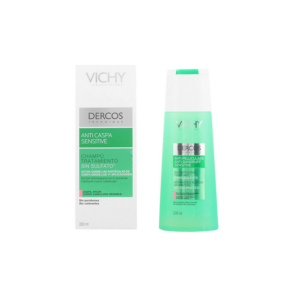 Anti-dandruff Shampoo Dercos Vichy (200 m) Hair with dandruff