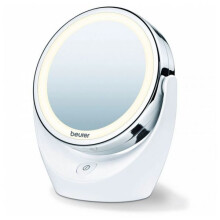BEURER BS 49 - Miroir grossissant x5 cosmétique rotatif avec lumière LED