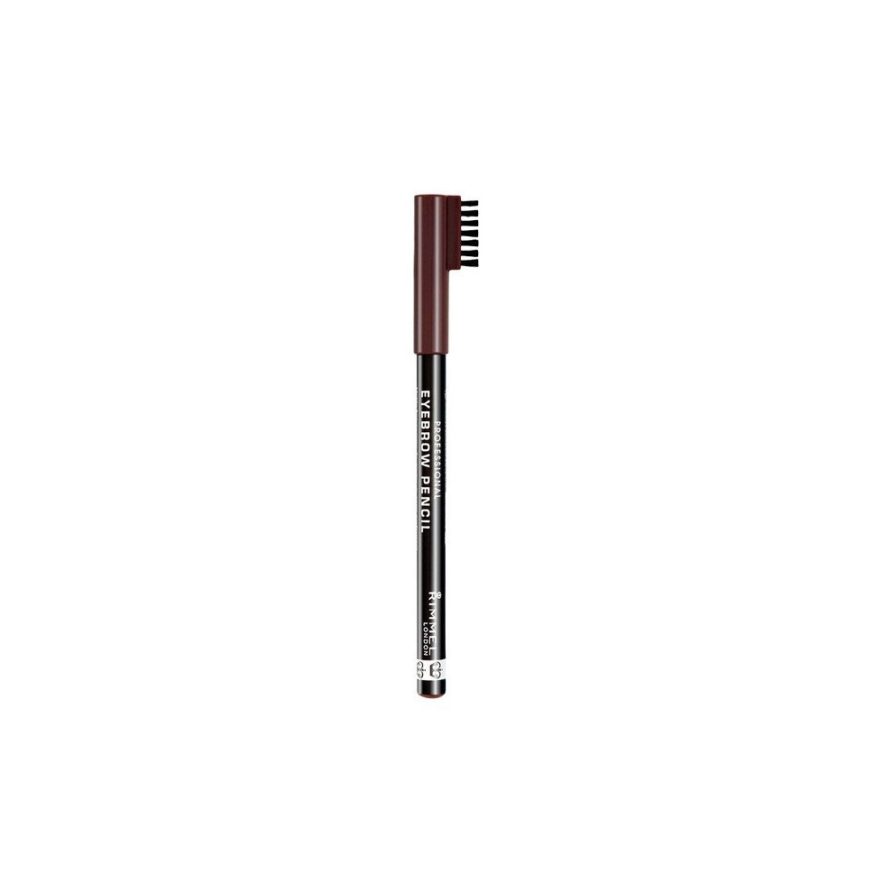 Rimmel London Eyebrow Pencil With Brush Comb - 002 Hazel