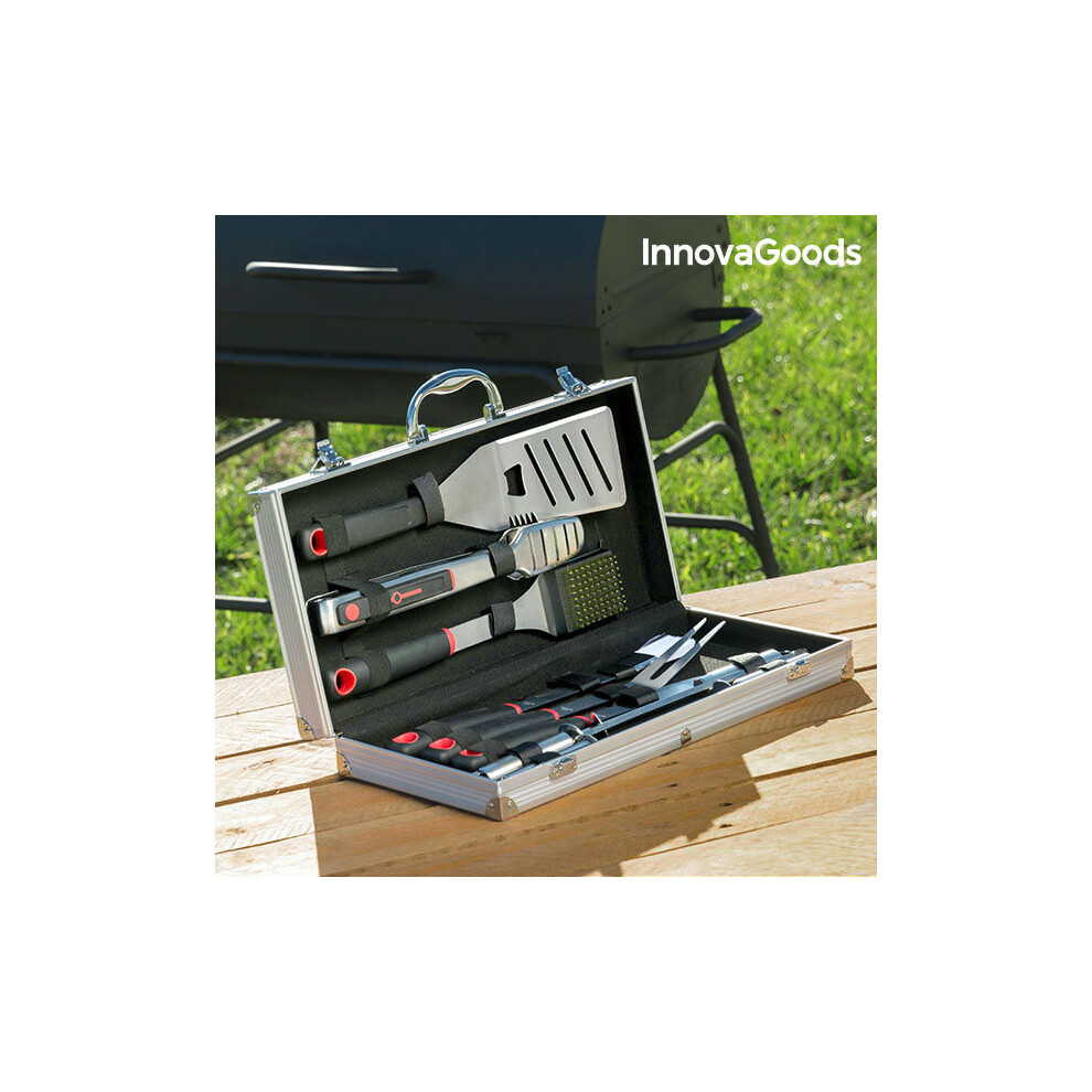 InnovaGoods Professional Barbecue Set (11 pieces)