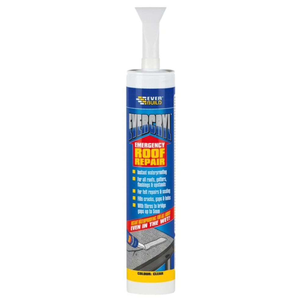 EVERBUILD EVERCRYL EMERGENCY ROOF REPAIR CLEAR, , C3, EVCCLCART