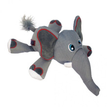 KONG     Cozie Ultra Ella Elephant     Quietschendes Hundespielzeug aus Pl   sch mit verst   rkten N   hten     f   r gro   e Hunde