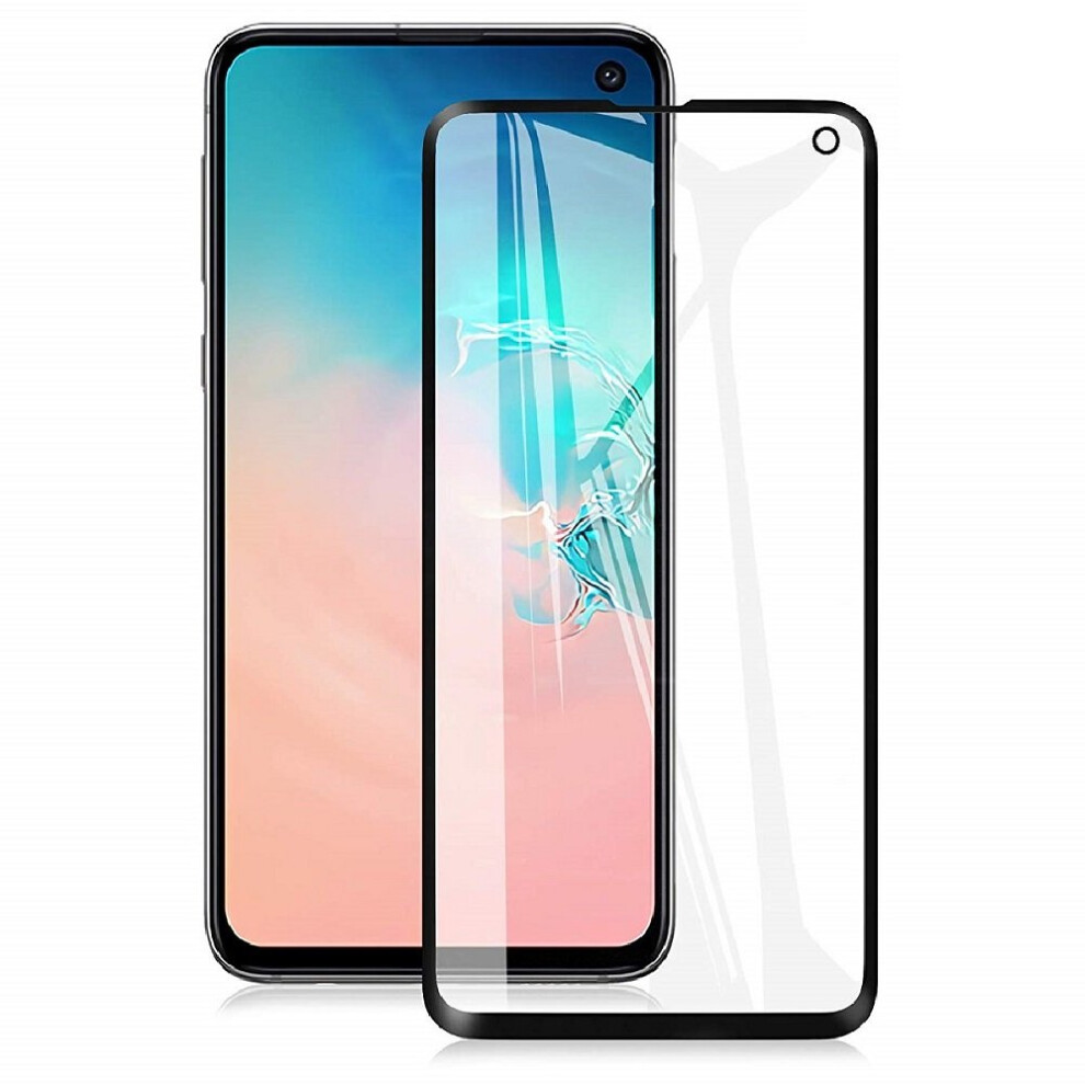 Generic Tempered Glass Screen Protector For Samsung Galaxy S10e - Black 703556625405