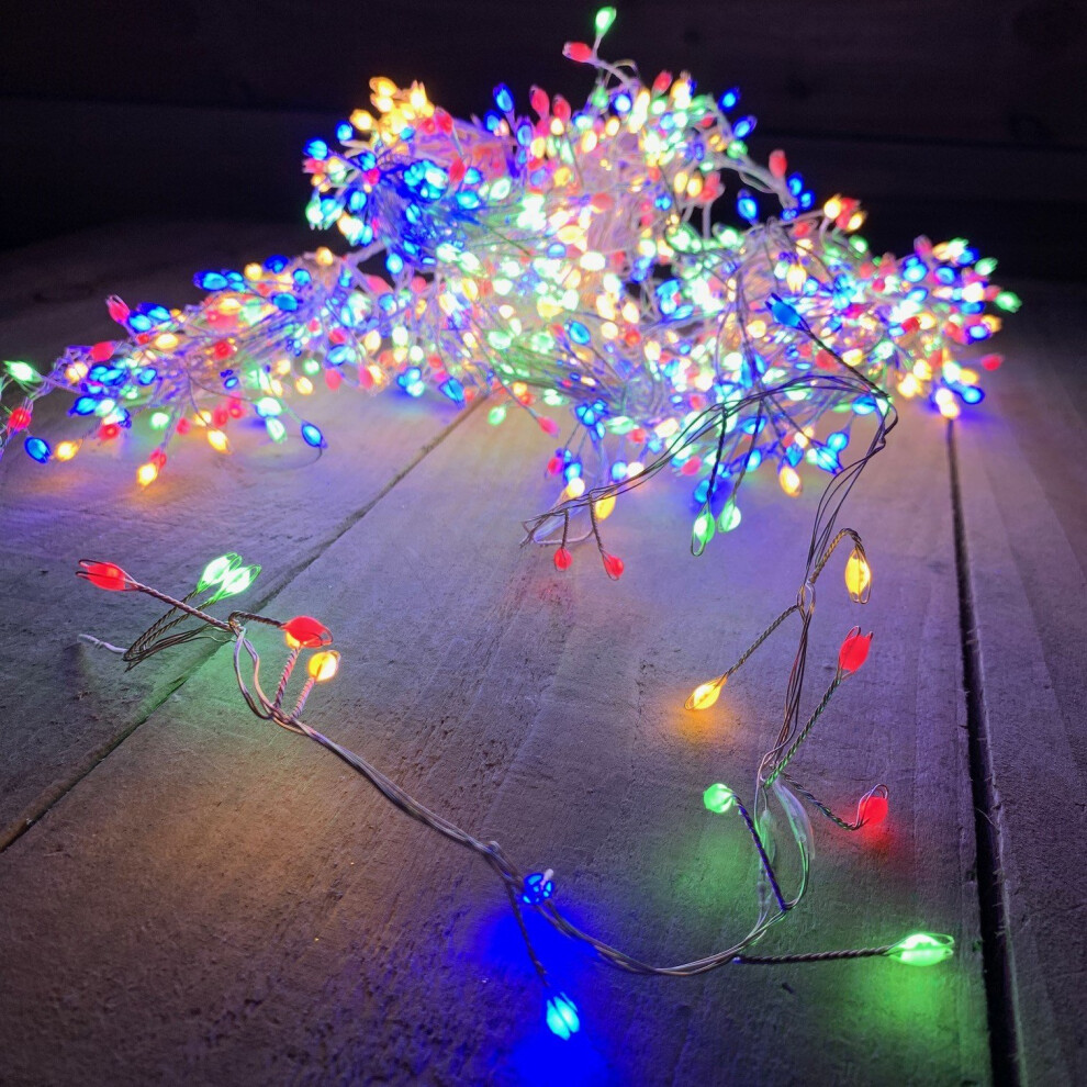 Premier 1000 Indoor LED Christmas Lights | Multicoloured Christmas Lights