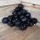 30 Piece Christmas Assorted Shiny Matte Glitter Black Baubles Tree Decorations 1