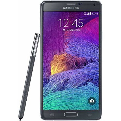 Refurbished Samsung (Charcoal Black) Samsung Galaxy Note 4 Single Sim | 32GB | 3GB RAM