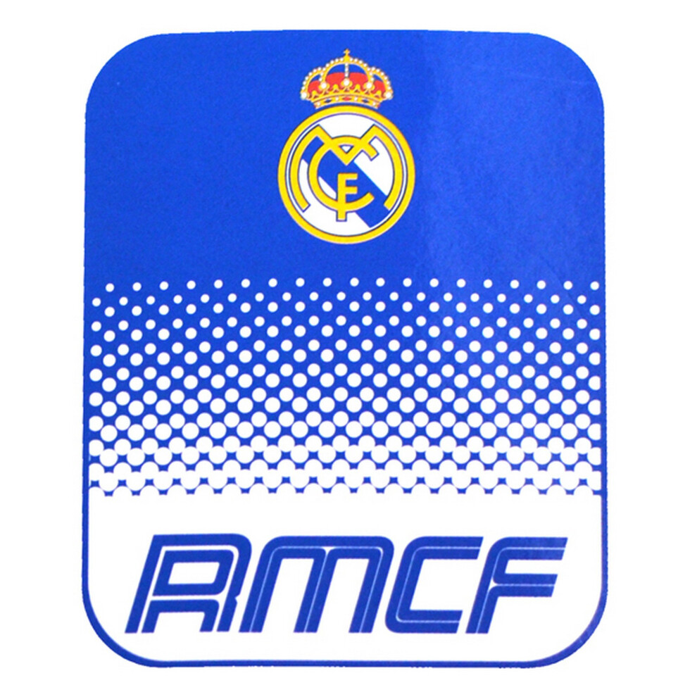 Real Madrid CF Official Football Fade Fleece Blanket