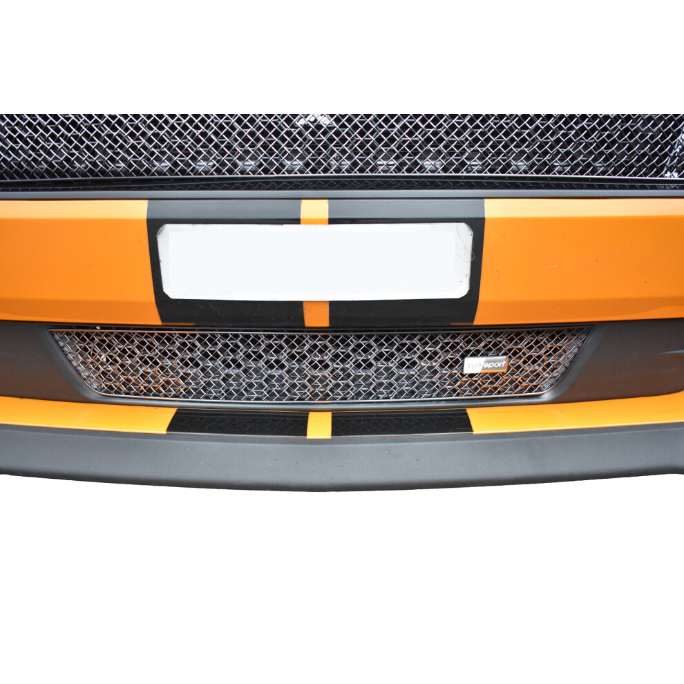 (Silver) Ford Mustang Gt Facelift - Lower Grille (2018 -) Silver 5060468074000