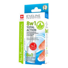 SENSITIVE Total Action NAIL THERAPY 8 in 1 Intensive Nail Hardner EVELINE 12ml