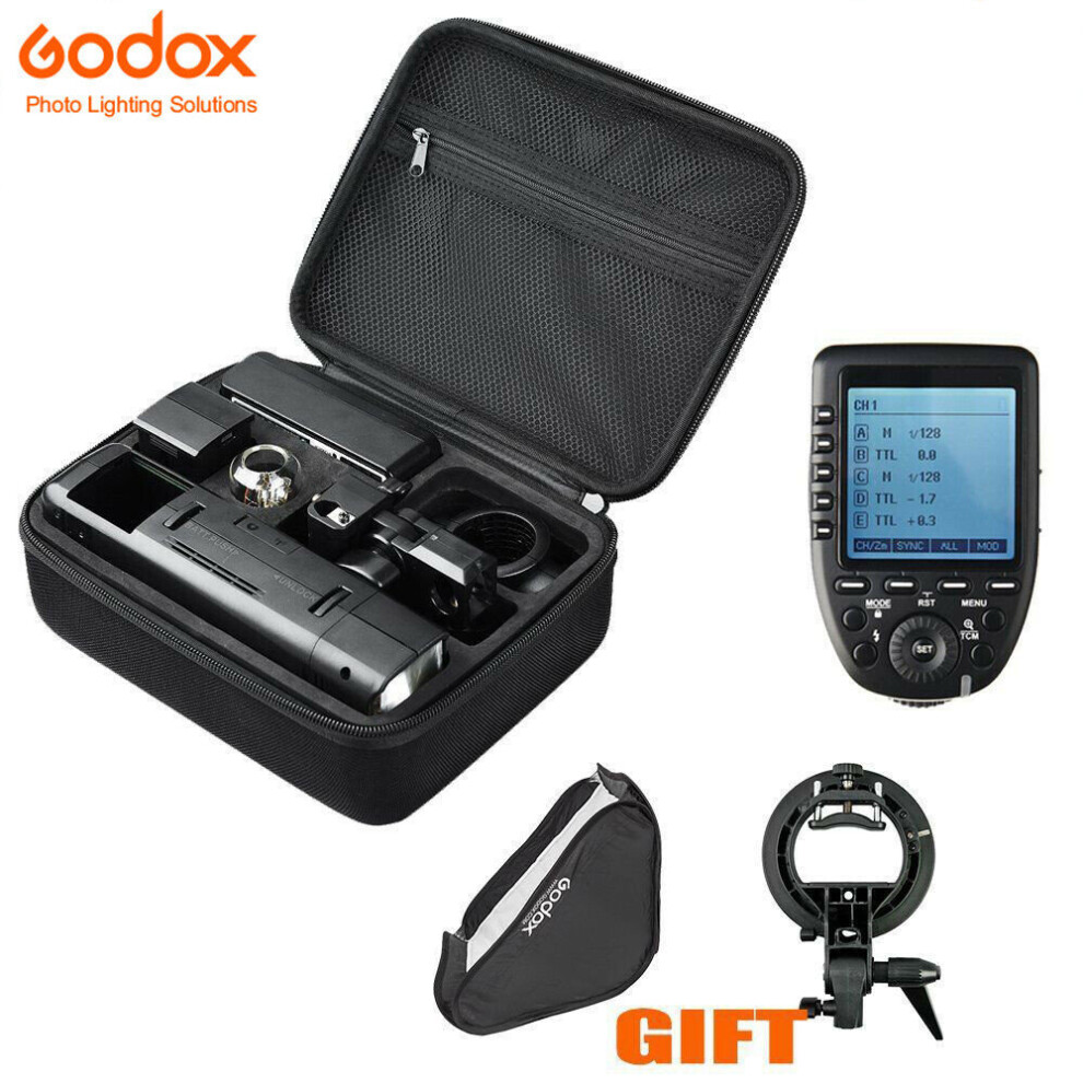 Godox AD200 TTL Speedlite Flash+Xpro-N Trigger For Nikon+Free Softbox