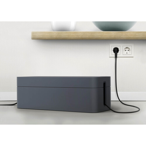 CAVOLINE® L Cable Management Box, Graphite 1