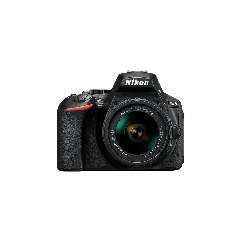 Nikon D5600 DSLR Camera & AF-P DX NIKKOR 18-55mm f/3.5-5.6G VR Lens Kit