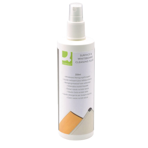 Q-Connect Whiteboard Surface Cleaner 250ml KF04552 KF04552