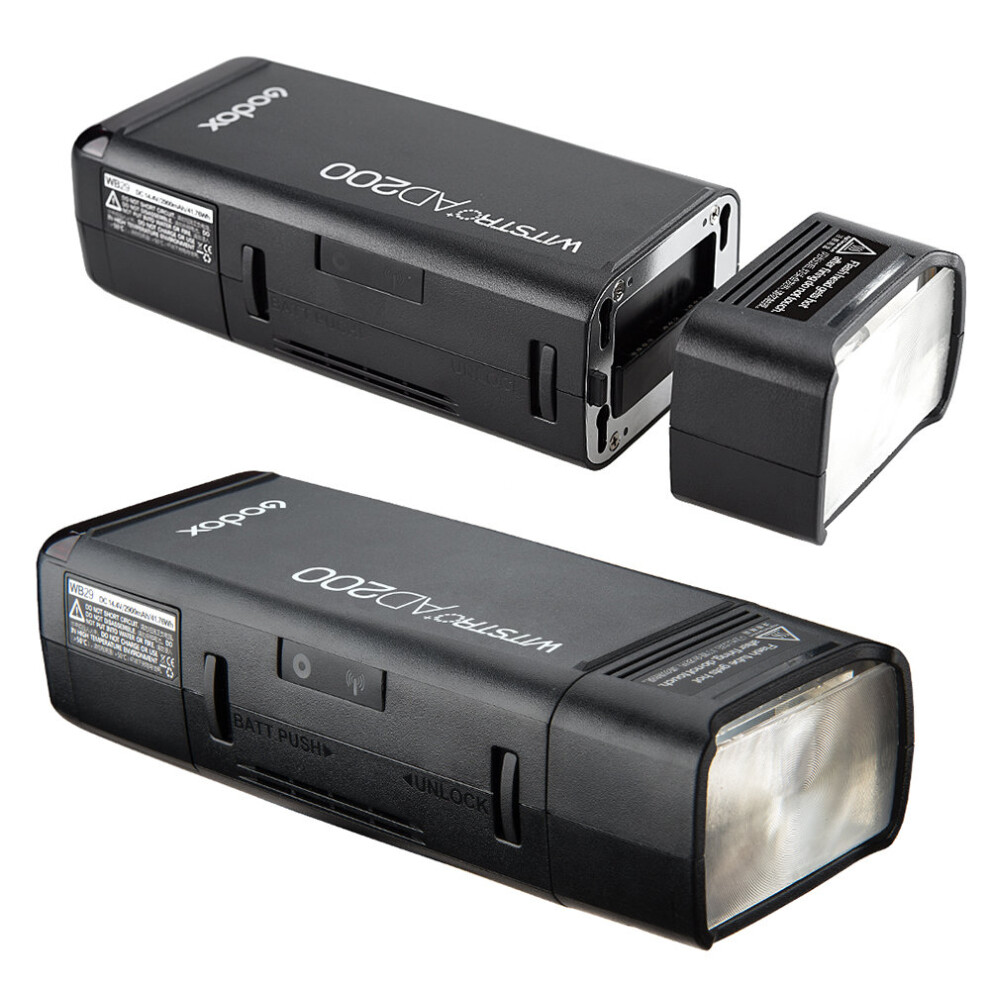 Godox AD200 2.4G TTL HSS Pocket Speedlite Flash+Xpro-S Trigger f Sony