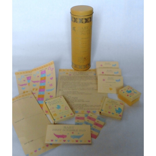 Robert Frederick New Baby Keepsake Tin Time Capsule Memory Box 1
