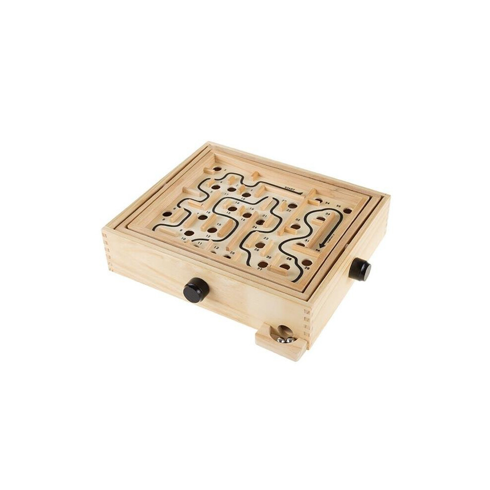 Hey Play 80-HJC93019B Labyrinth Wooden Maze Game