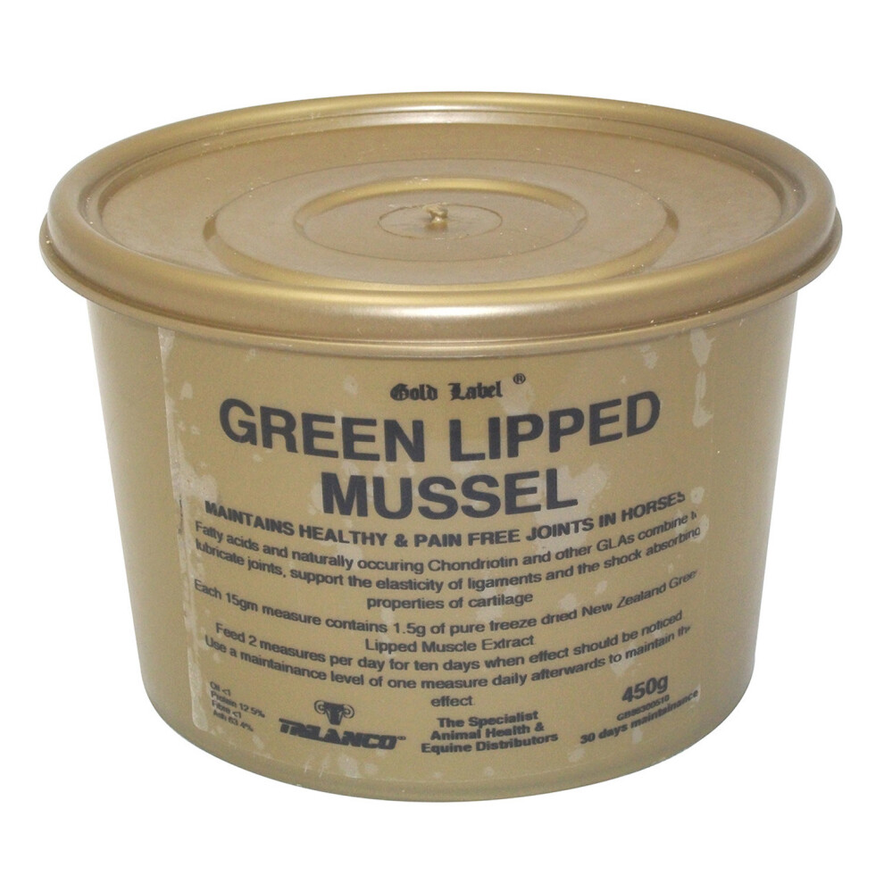 Gold Label Green Lipped Mussel 450G