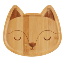 Sass & Belle Bambusteller Woodland Fox (Fuchs)