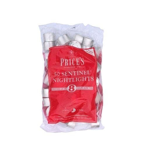 Price's Candles Prices Candles Sentinel Nightlights (Pack of 50)