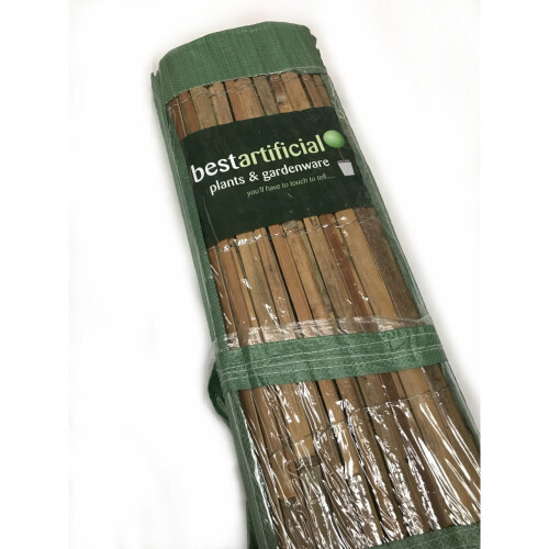 (4m x 1m) Bamboo Slat Screening Roll By Best Artificial on OnBuy