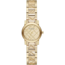 Burberry BU9234 Women's Gold Ion-Plated Stainless Steel Watch with Sapphire Crystal, Quartz Movement