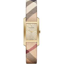 NEW Burberry BU9509 Pioneer Gold Dial Gold Ion-plated Ladies Watch UK SELLER