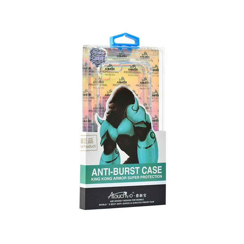 For iPhone 5/5s/SE a King Kong Anti Burst Clear Case Shockproof Armour Bumper Soft TPU Cover Supports Wireless Charging-image-OPC-P5NPJN9-NEW