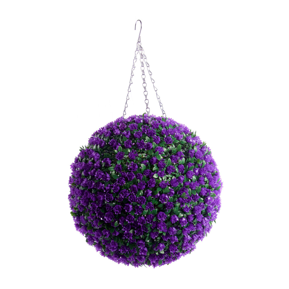 (Purple, 38cm) Best Artificial Rose Flower Balls