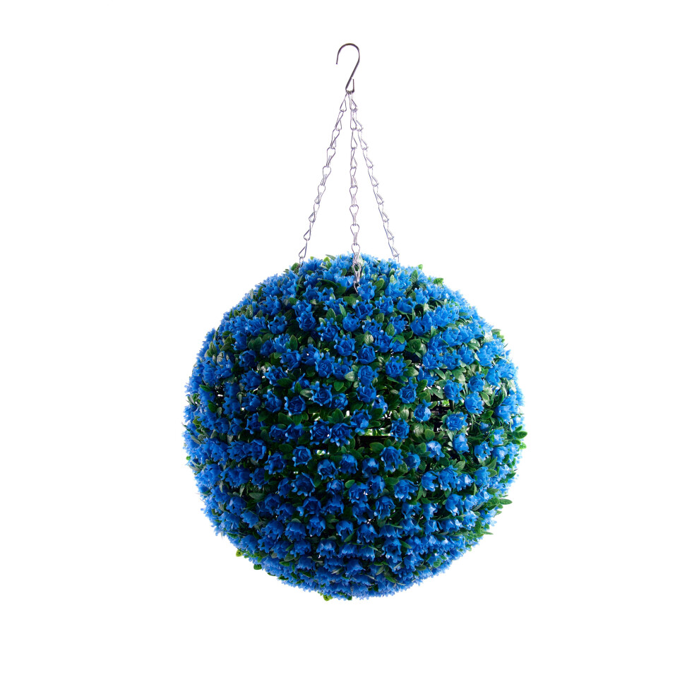 (Blue, 38cm) Best Artificial Rose Flower Balls