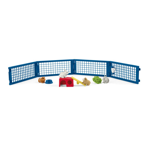 Schleich Farm World Rabbit and Guinea Pig Hutch 1